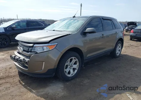 2013 Ford Edge Sel из США, поврежденный, VIN 2FMDK4JC2DBC71489